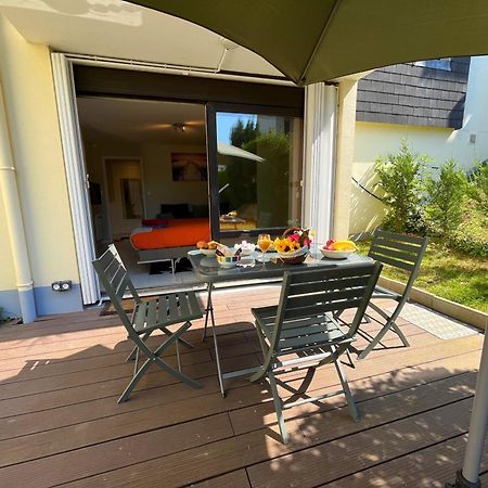 Studio Proche Plage - Parking Gratuit Et Prive - Terrasse Et Petit Jardin Cloture Courseulles-sur-Mer Luaran gambar