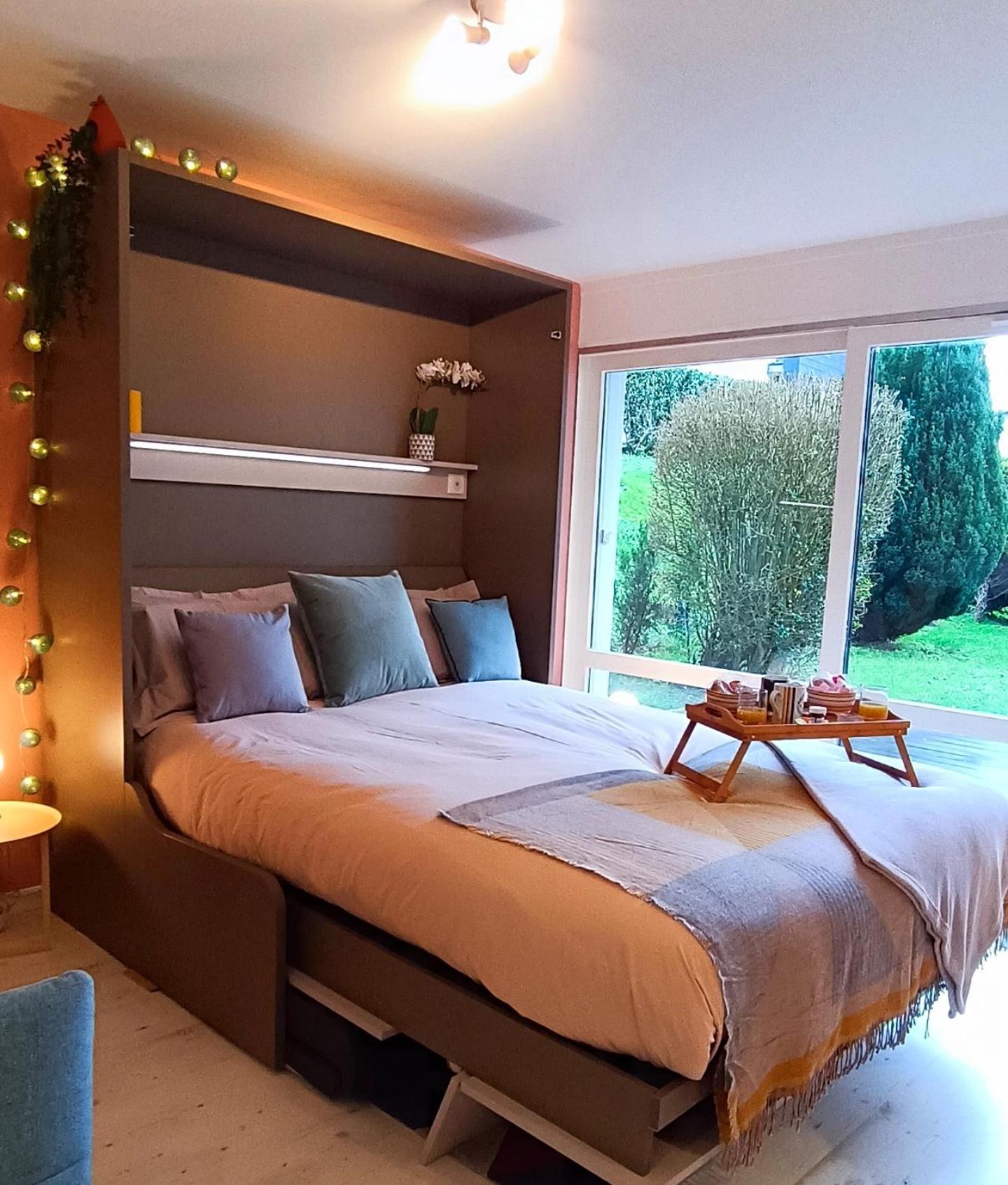 Studio Proche Plage - Parking Gratuit Et Prive - Terrasse Et Petit Jardin Cloture Courseulles-sur-Mer Luaran gambar